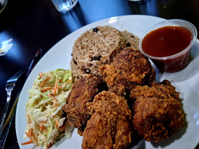 Auntie Maggie's jerk chicken in Regina, SK