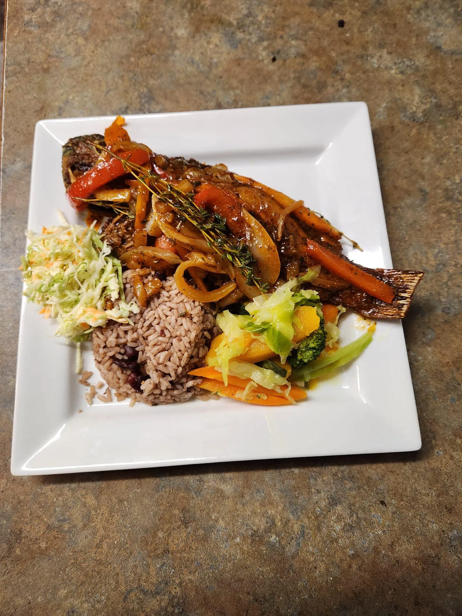 Mouthwatering ackee and saltfish at Auntie Maggie's in Regina, SK